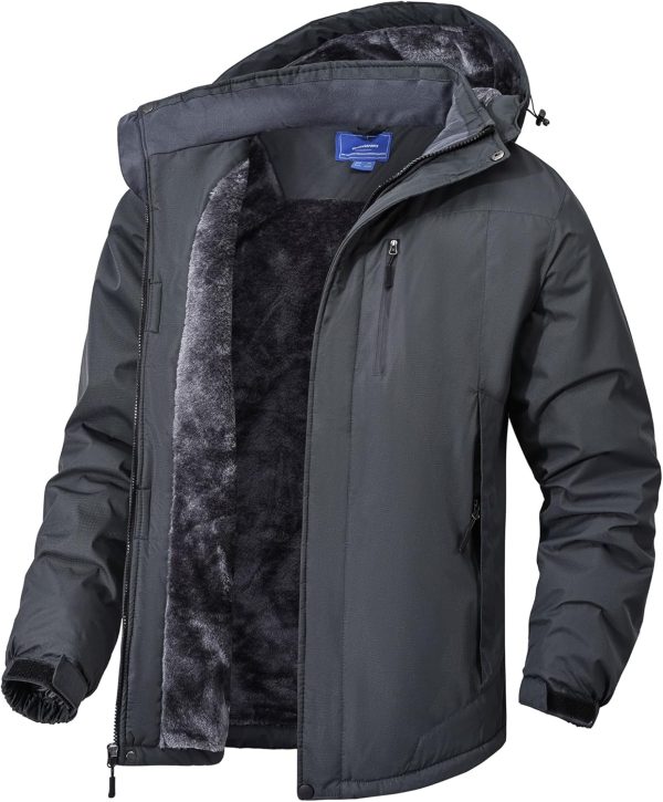 Men's Winter Ski Snow Jacket Mountain Waterproof Windproof Rain Jacket